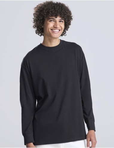 AWD-JT019-Oversize 100 Long Sleeve T